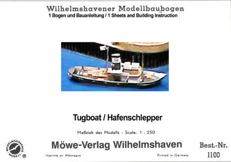 Plan Tugboat Hafenschlepper - WILHELMS